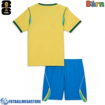 Fotballdrakt Barn Brasil Hjemmedraktsett VM 2026 Kortermet (+ Korte bukser)